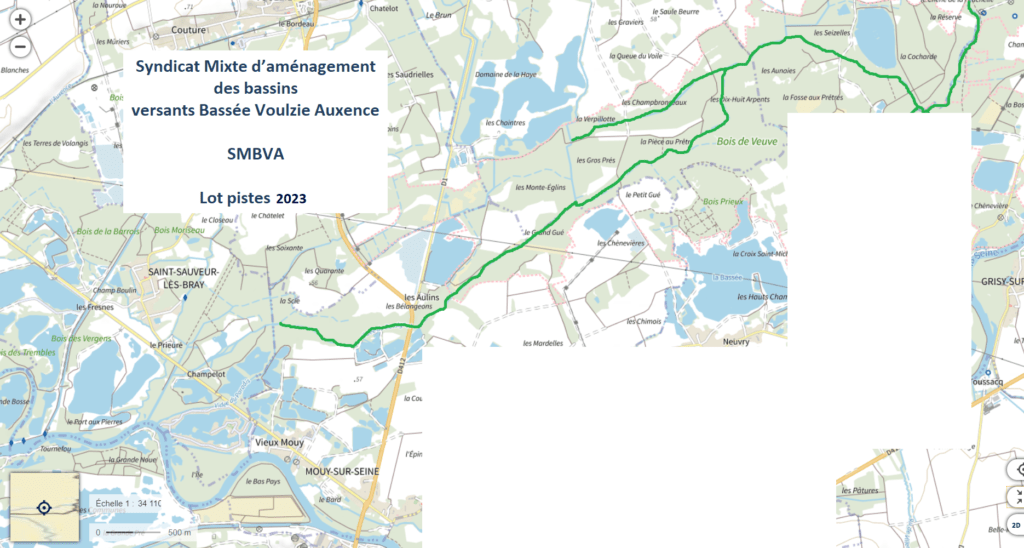 smbva 77, smbva, Syndicat Mixte d'Aménagement des Bassins Versants Bassée Voulzie Auxence